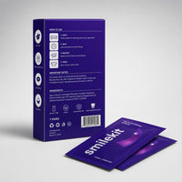 Serulox White Strips, ángulo con sobres individuales